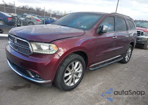 2020 Dodge Durango Citadel Awd z USA, uszkodzony, nr VIN 1C4RDJEG2LC205488